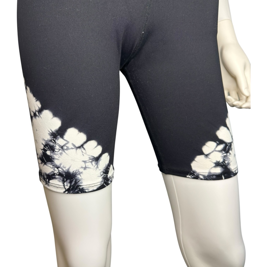 Electric  Rose Tie Dye Bike Shorts